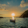Sunset in Cinque Terre